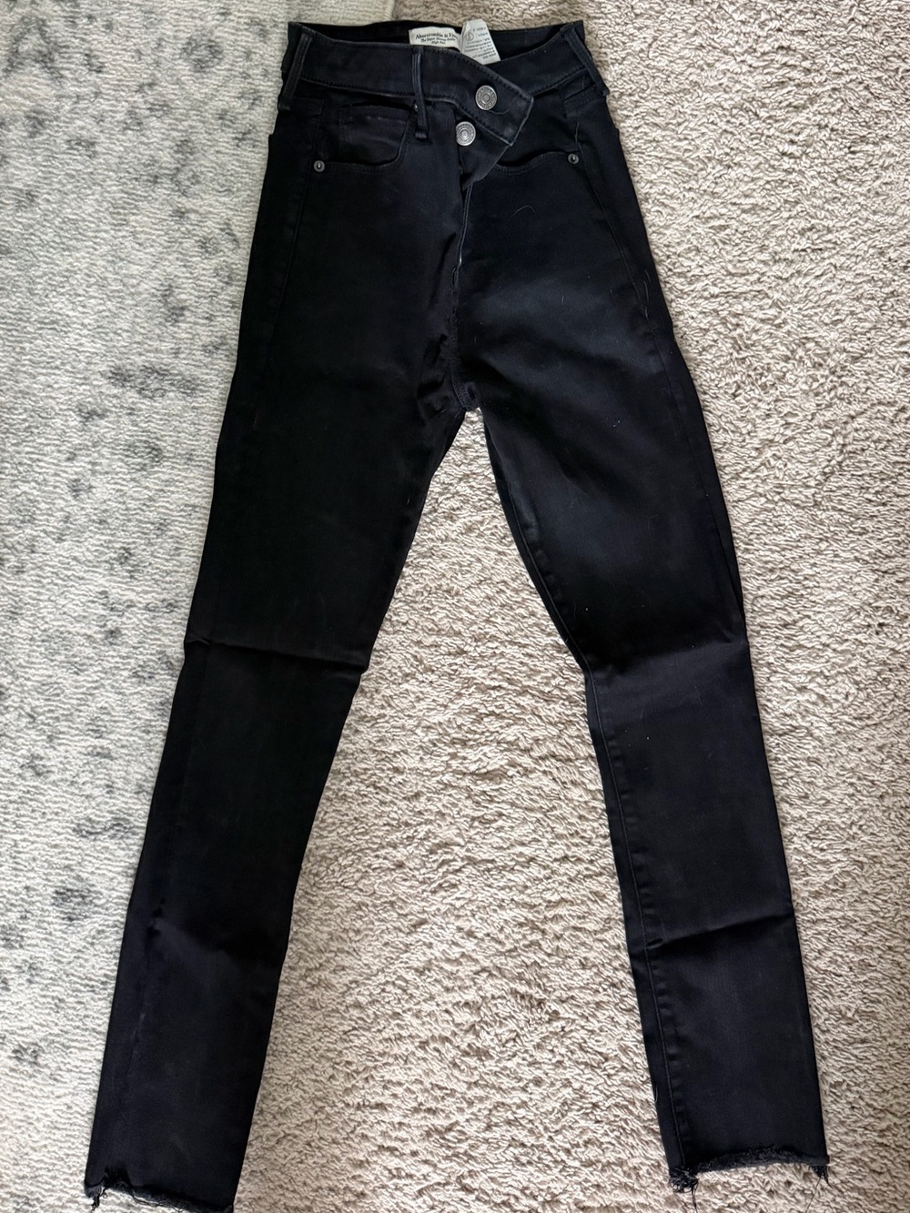 Abercrombie & Fitch Black Skinny Jeans